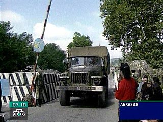 Дополнительный контингент миротворцев РФ выдвинулся в Ткварчельский район Абхазии