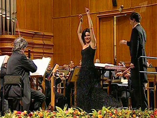 В Москве с аншлагом прошел концерт звезды мировой оперы Анны Нетребко