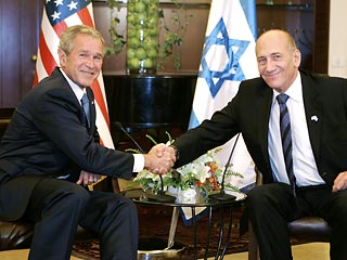 Буш заявил в Иерусалиме, что США - лучший друг Израиля и обещал помочь в борьбе с "Хамасом" и Ираном