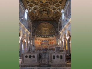 В римской базилике св. Климента находится гробница равноапостольного Кирилла. Здесь и прозвучало резкое обращение митрополита Стефана к создателю славянской письменности