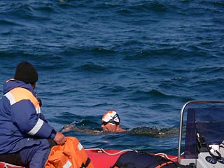 Марафонский заплыв на Амуре закончился смертью одного из участников