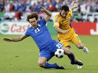 Полузащитник сборной Италии Андреа Пирло, ставший лучшим игроком матча с Румынией, несмотря на ничейный исход матча остался доволен игрой своей команды