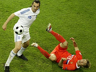 У Павлюченко в матче с Грецией была поразительная нацеленность на ворота         