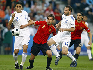 ЕВРО-2008: Греция - Испания