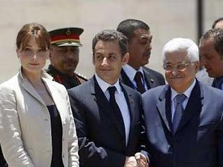 Саркози назвал приоритетом для Франции создание жизнеспособного и демократического палестинского государства