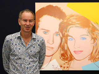 Легенда тенниса Джон Макинрой продает на аукционе Sotheby's свой семейный портрет кисти Энди Уорхола