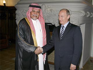 Премьер Владимир Путин встречался с принцем Саудовской Аравии Бандаром ибн Султаном
