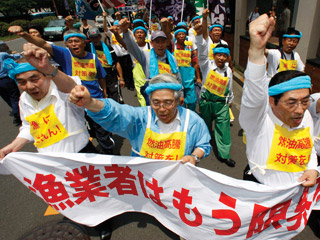 Рыболовный флот Японии начал первую в истории всеобщую забастовку