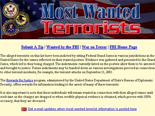 По США "гуляют" более миллиона подозреваемых в терроризме, список продолжает "разбухать"