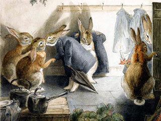 За оригинальную иллюстрацию к финальной сцене "Рождественской вечеринки у Кролика" было заплачено в пять раз больше эстимейта - 579 тысяч долларов