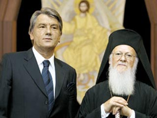 В Киев прибыл Вселенский Патриарх Варфоломей I