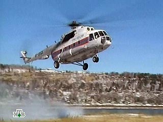 В Приэльбрусье для спасения украинских туристов вылетел вертолет МЧС 