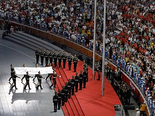Во время церемонии открытия Игр-2008 сотням людей стало плохо из-за сильной жары