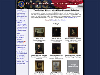 В надежде найти законных владельцев ФБР выложило в интернете коллекцию краденых шедевров