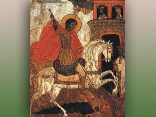 Московские археологи нашли самое раннее изображение Георгия Победоносца