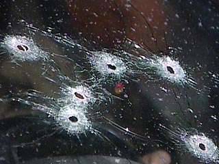 В Московской области киллеры расстреляли автомобиль гендиректора крупной компании "Транссервис"