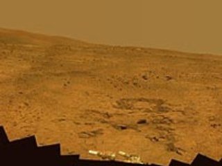 Американский марсоход Opportunity завершает длившееся почти год путешествие по дну кратера Виктория на Красной планете