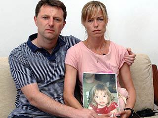 Британцы Кейт и Джерри Маккэн потратили около двух миллионов долларов на год поисков своей 4-летней дочери