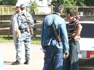 В Ингушетии обстрелян пост милиции и частный дом