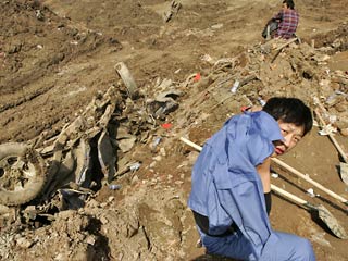 Общее число погибших от схода селевых потоков в северной китайской провинции Шаньси, вызванных проливными дождями, достигло 151 человека
