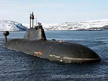 подводная лодка российского проекта 971 "Щука-Б" (по классификации НАТО "Акула-2")