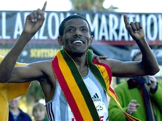 Хайле Гебреселассие установил новый мировой рекорд в марафоне