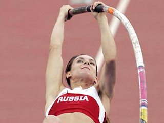 Елена Исинбаева - лучшая легкоатлетка Европы 2008 года