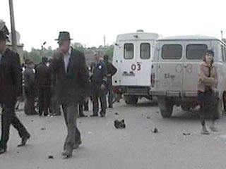 В центре Назрани взорван автомобиль местного чиновника, предположительно племянника главы МВД