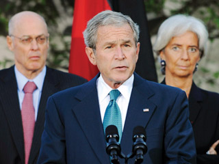 После кризиса "мировая экономика станет более стабильной", заявил Буш