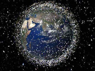 Десятки миллионов искусственных объектов, около 13 тысяч из которых - крупные объекты, вращаются над Землей, представляя угрозу дальнейшим космическим полетам
