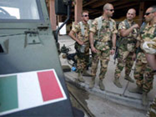 Италия не намерена выводить свой воинский контингент из Афганистана, участвующий в миротворческой миссии НАТО в этой стране