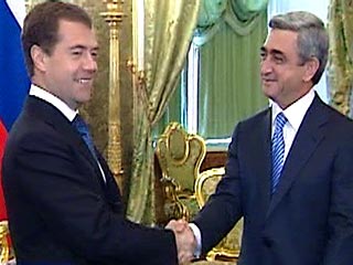 Президент Медведев едет в Ереван поговорить с глазу на глаз с Сержем Саргсяном