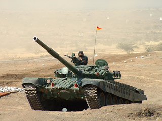 Танк T-72 индийской армии