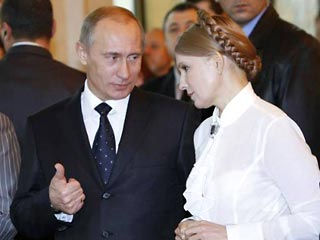 Путин и Тимошенко договорились скоординировано бороться с кризисом и наконец оформить отношения по газу 
