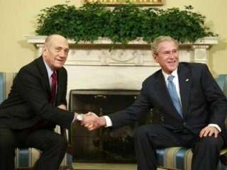 Президент США Джордж Буш и премьер-министр Израиля Эхуд Ольмерт провели свою прощальную встречу, продлившуюся свыше часа, в Белом доме