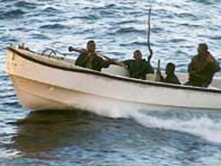 Сомалийские пираты захватили транспортное судно из Либерии