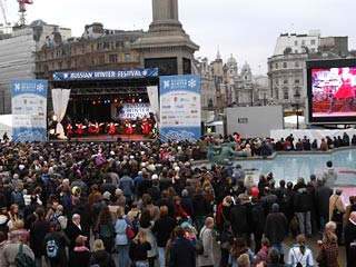 Ставший уже традиционным фестиваль "Русская зима" в Лондоне в 2009 году будет перенесен с января на март из-за экономического кризиса
