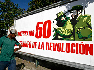 Куба отмечает 1 января национальный праздник - 50-ю годовщину Дня освобождения, иными словами - победу революции