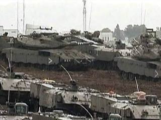 Армия обороны Израиля начала в субботу артиллерийский обстрел некоторых районов в секторе Газа