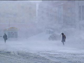 На Ростовскую область обрушился сильнейший снегопад