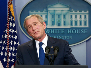 Уходящий президент США Джордж Буш провел в Вашингтоне свою последнюю пресс-конференцию