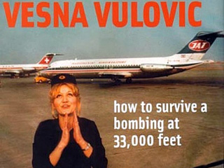 Два журналиста в Праге расследовали легендарную историю 36-летней давности, когда югославская бортпроводница Весна Вулович (ей было тогда 22 года) чудесным образом выжила после падения с высоты 10 тысяч метров