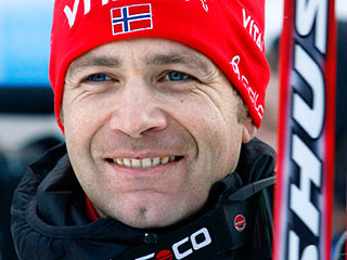 Норвежец Оле-Эйнар Бьорндален выиграл гонку преследования на пятом этапе Кубка мира в немецком Рупольдинге