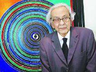 Известный индийский художник Сайед Хадер Раза, открывая выставку собственных работ, обнаружил, что многие из его картин на ней - подделки