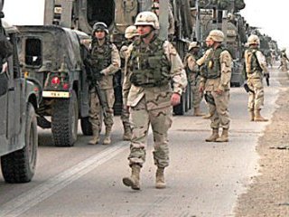 В западном районе Багдада Эль-Мансур атакован американский военный конвой, сообщил представитель командования США