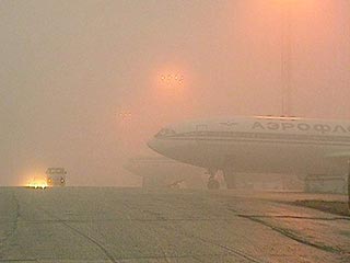 На Москву опустился туман. Аэропорты работают по фактической погоде