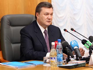 Лидер украинской оппозиционной Партии регионов Виктор Янукович находится на лечении в больнице "Феофания" в Киеве