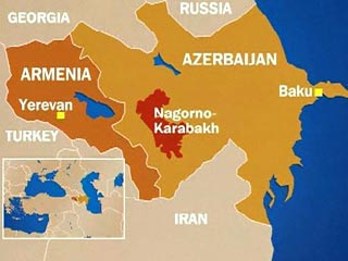 До трех человек погибли в результате перестрелки на линии соприкосновения Армии обороны непризнанного Нагорного Карабаха и Вооруженных сил Азербайджана