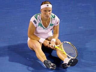Светлана Кузнецова не смогла выйти в полуфинал Открытого чемпионата Австралии по теннису