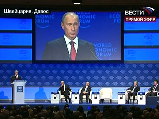 Россия не претендует на исключительную роль в мире и готова к партнерским отношениям без всяких ограничений, заявил сегодня премьер Путин на встрече в Давосе с членами Международного совета предпринимателей